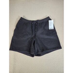 Lululemon Steady State Short Men Size XL Black Athletic Training Workout Casual